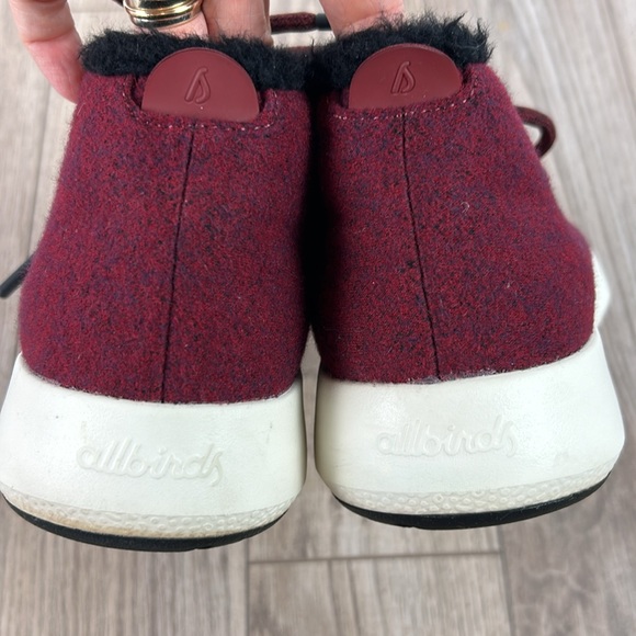 ALLBIRDS THRIVE CRIMSON WOOL RUNNER UP MIZZLE FLUFFS - Picture 6 of 8